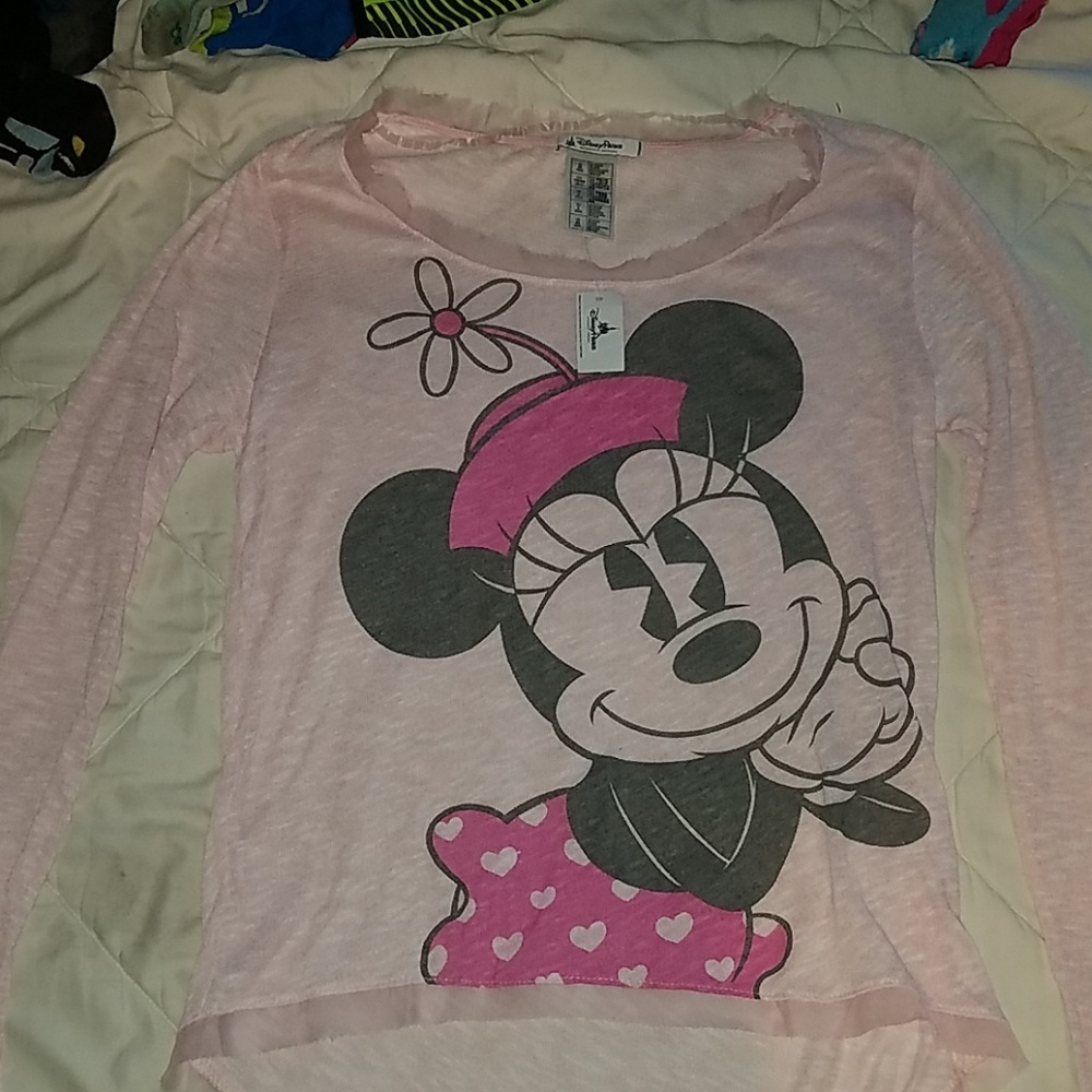 Disney Minnie Mouse see-through over shirt